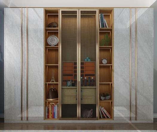 廣州鋁合金衣柜子定制，輕奢高貴的全鋁衣柜設計